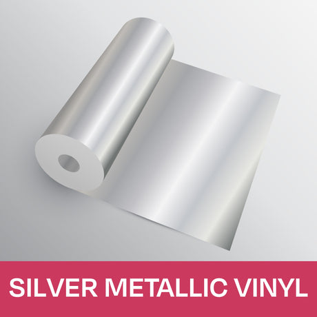 Silver Metallic Vinyl